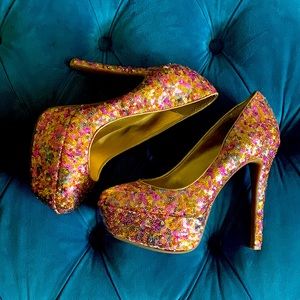 🎉Party Platform Pumps 👠